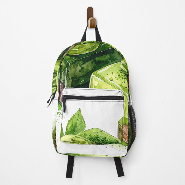 Item preview, Japanese Matcha Cake Slice Watercolor Painting designed and sold by BetweenForms.