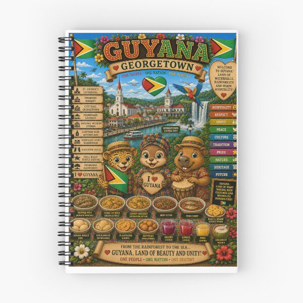 Item preview, Guyana Georgetown – Forests, Waterfalls and Hospitality designed and sold by Cifi64.