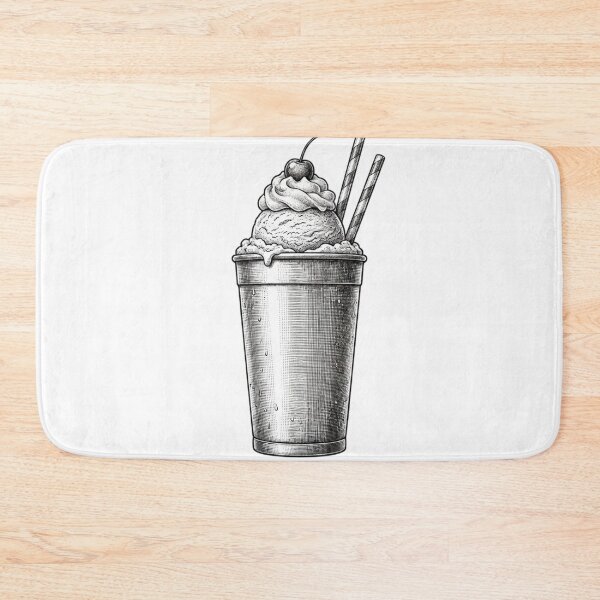 Item preview, Sundae - Realistic Black and White designed and sold by Minimalisticaly.