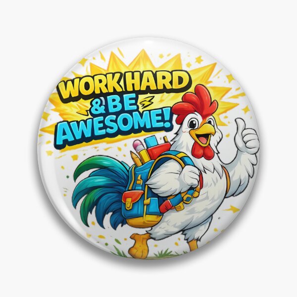 Item preview, Back to School Rooster Cartoon Motivational School PNG designed and sold by HoMya.