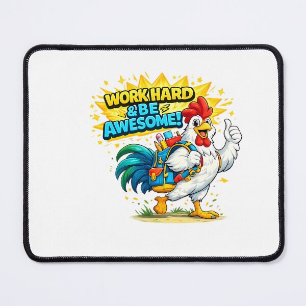 Item preview, Back to School Rooster Cartoon Motivational School PNG designed and sold by HoMya.