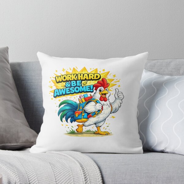 Item preview, Back to School Rooster Cartoon Motivational School PNG designed and sold by HoMya.