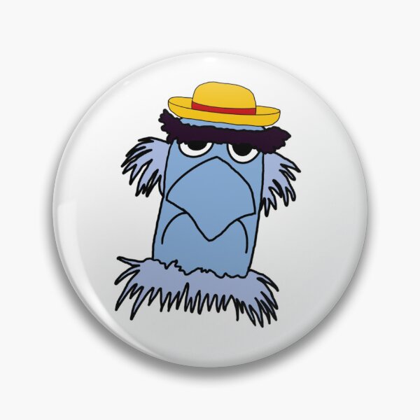 Item preview, The Muppets - Sam Eagle In A Straw Hat designed and sold by Animals-by-JB.