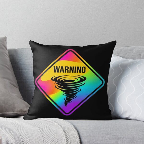 Item preview, Tornado Warning Severe Storm Alert Vibrant Gradient Emergency Safety Sign designed and sold by ProjectNoah.