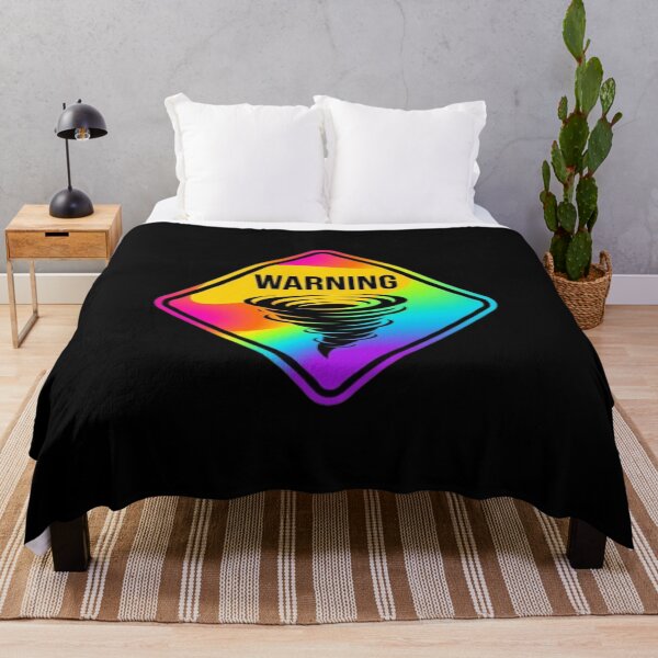 Item preview, Tornado Warning Severe Storm Alert Vibrant Gradient Emergency Safety Sign designed and sold by ProjectNoah.