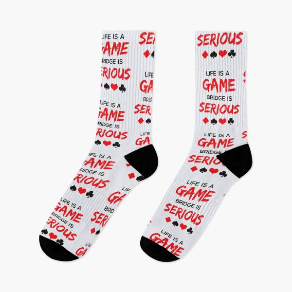 Item preview, Life Is a Game Bridge Is Serious designed and sold by jaygo.