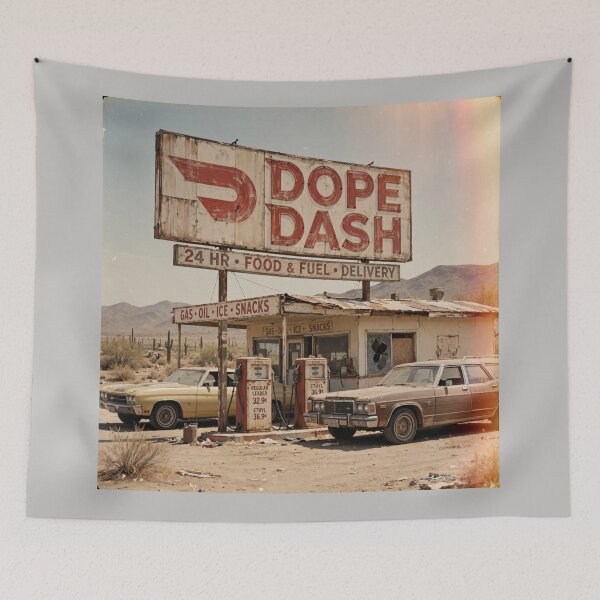 Item preview, Dope Dash Desert Gas Station designed and sold by Late Theory.