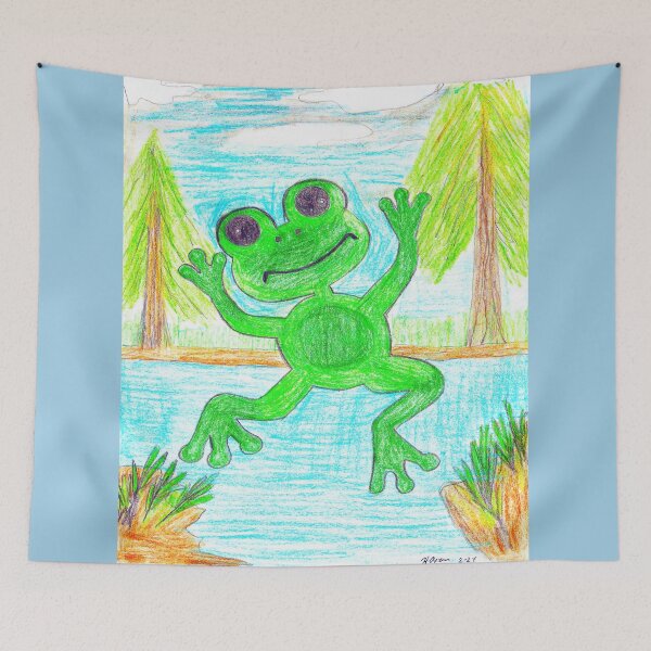 Item preview, The Happy Lake Hopper designed and sold by Haxson37art.