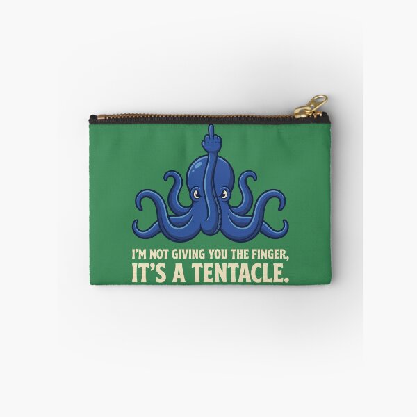 Item preview, It's A Tentacle Not The Finger - Funny Rude Octopus designed and sold by Amir Faysal.