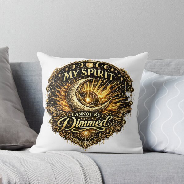 Item preview, My Spirit Cannot Be Dimmed | Celestial Moon Art designed and sold by 'VARI'.