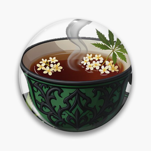 Item preview, Hemlock Tea Cup designed and sold by IllumeInk.