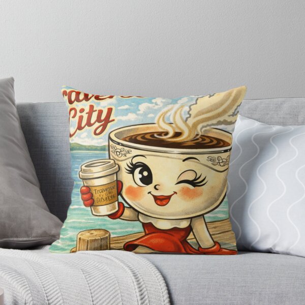 Item preview, Greetings from Traverse City | Great Lakes Art designed and sold by FreshWaterWares.
