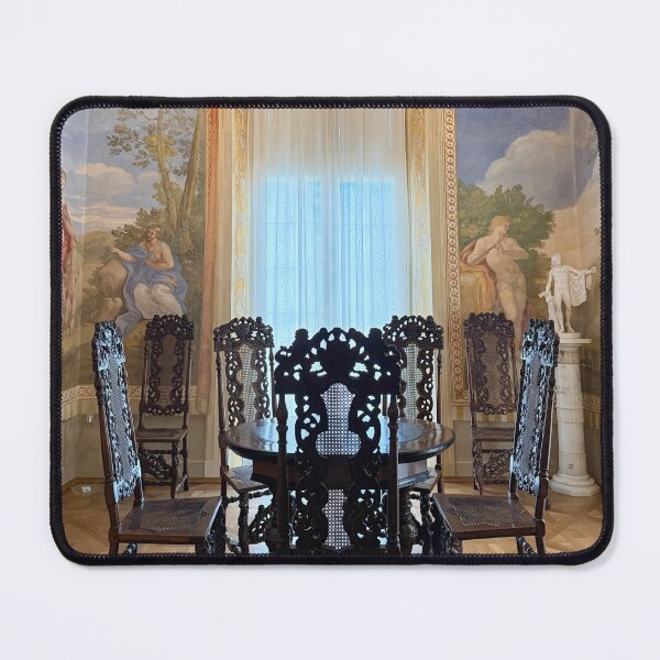 Item preview, Wilanow Palace Interior Dining Room with Frescoes designed and sold by offdutyplaces.