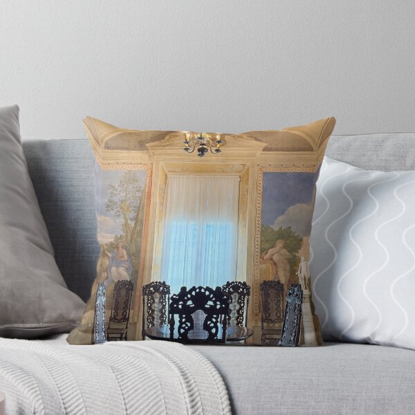 Item preview, Wilanow Palace Interior Dining Room with Frescoes designed and sold by offdutyplaces.