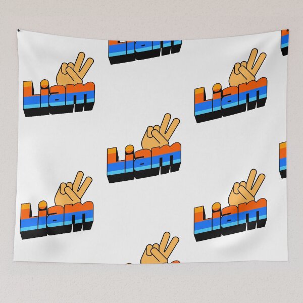 Item preview, LIAM NAME 60'S STYLE designed and sold by infinitearte.