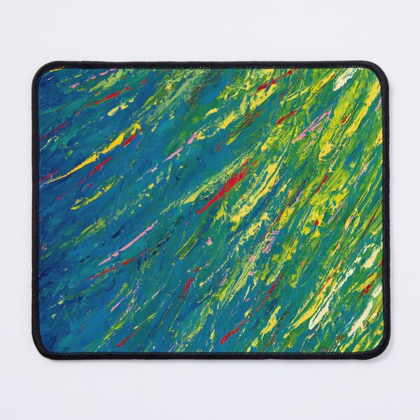Item preview, Dynamic Abstract Texture in Blue and Green designed and sold by interdesigner.