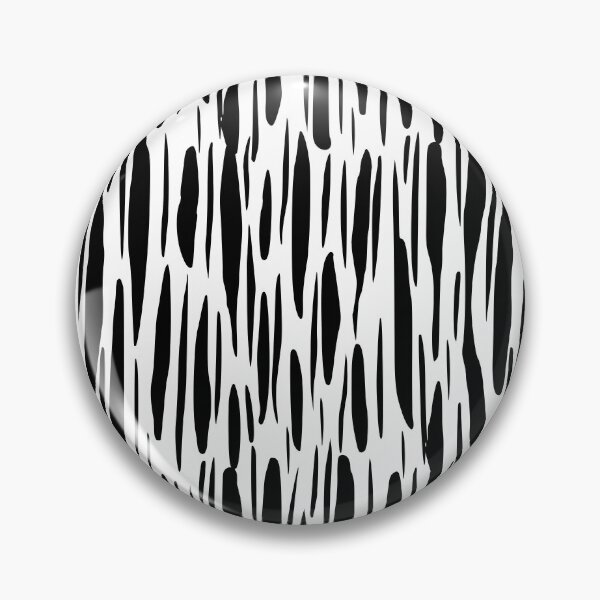 Item preview, Black and White Abstract Brushstroke Pattern Illustration designed and sold by BetweenForms.
