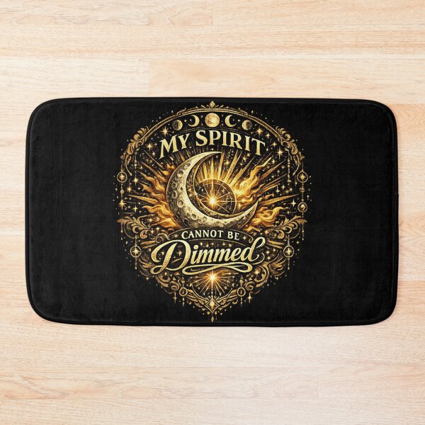 Item preview, My Spirit Cannot Be Dimmed | Celestial Moon Art designed and sold by 'VARI'.