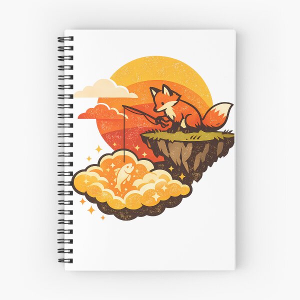 Item preview, Fox Fishing Above the Clouds designed and sold by Unica_designs.