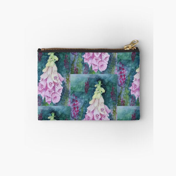 Item preview, Pink foxglove digitalis watercolour art painting  designed and sold by esvb.