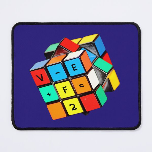 Item preview, Euler's Polyhedron Formula Rubik's Cube — Math & Science Art designed and sold by CreativeArtistL.