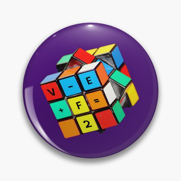 Item preview, Euler's Polyhedron Formula Rubik's Cube — Math & Science Art designed and sold by CreativeArtistL.