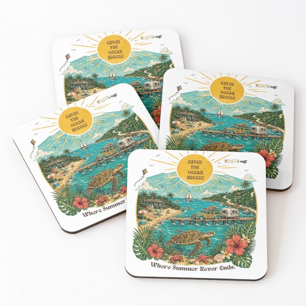 Item preview, Vintage Beach Vacation Travel designed and sold by ByMorad.
