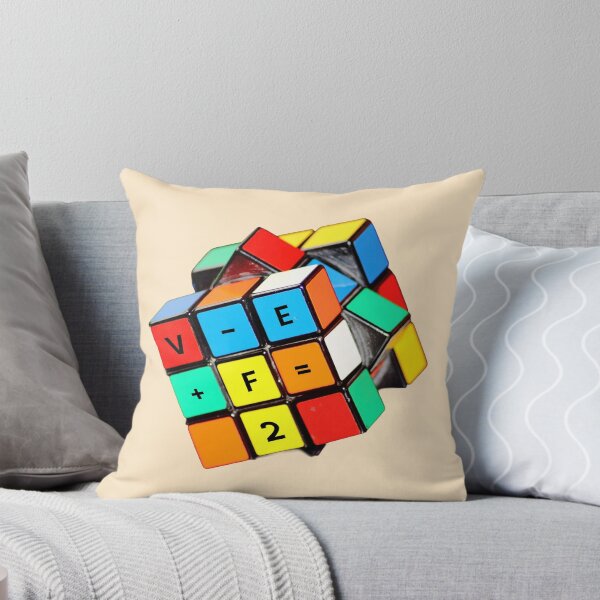 Item preview, Euler's Polyhedron Formula Rubik's Cube — Math & Science Art designed and sold by CreativeArtistL.