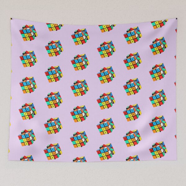 Item preview, Euler's Polyhedron Formula Rubik's Cube — Math & Science Art designed and sold by CreativeArtistL.