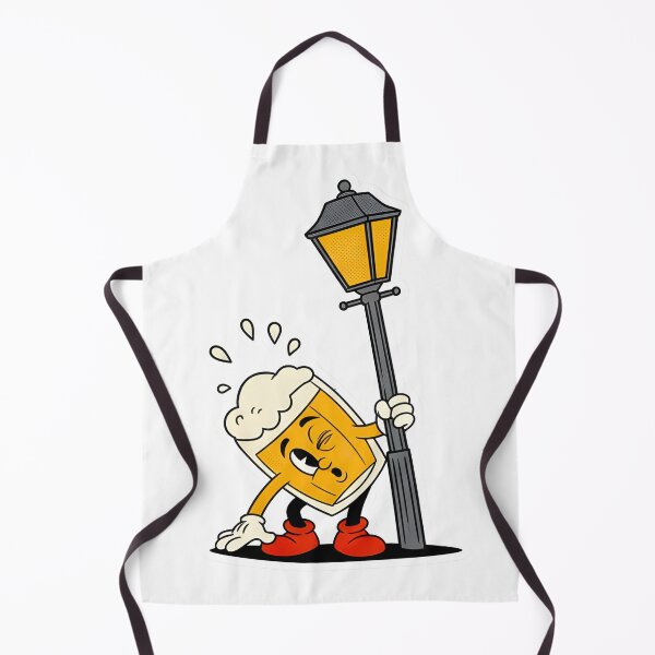 Item preview, A FUNNY GLASS OF BEER ATTACHED TO A LIGHT POST designed and sold by infinitearte.