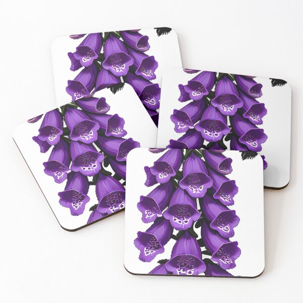 Item preview, Foxglove and Raven Feather designed and sold by IllumeInk.