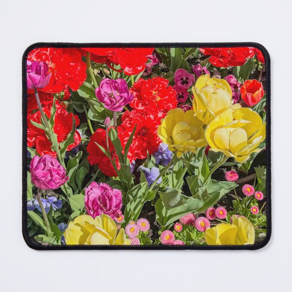 Item preview, Multicolored flowers outside Wawel Castle, Krakow designed and sold by offdutyplaces.