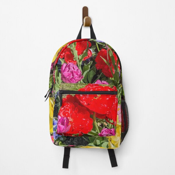 Item preview, Multicolored flowers outside Wawel Castle, Krakow designed and sold by offdutyplaces.