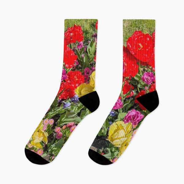 Item preview, Multicolored flowers outside Wawel Castle, Krakow designed and sold by offdutyplaces.