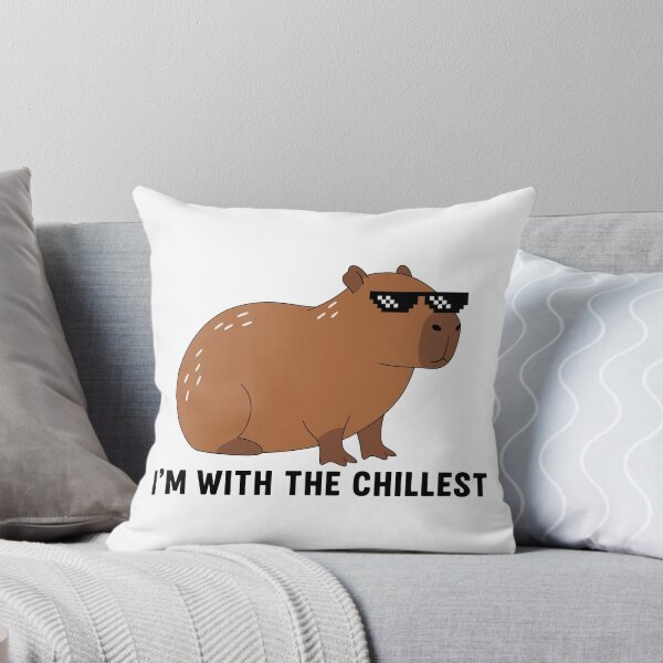 Item preview, Capybara Pixel Sunglasses - Chillest Animal designed and sold by Amir Faysal.