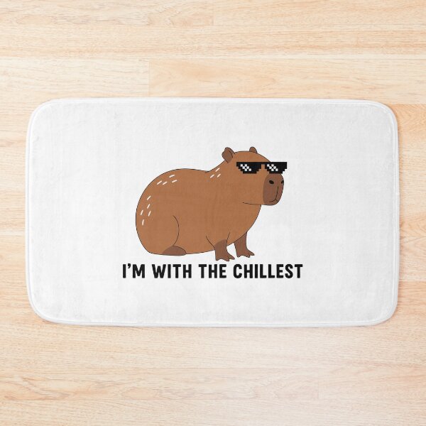 Item preview, Capybara Pixel Sunglasses - Chillest Animal designed and sold by Amir Faysal.