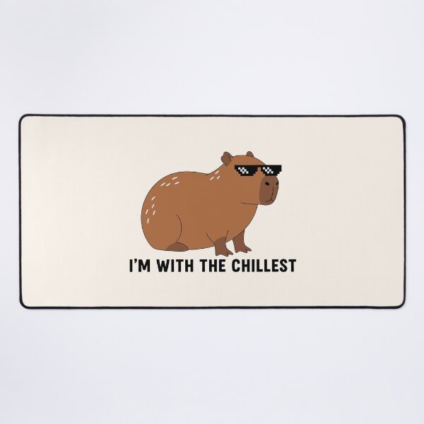 Item preview, Capybara Pixel Sunglasses - Chillest Animal designed and sold by Amir Faysal.