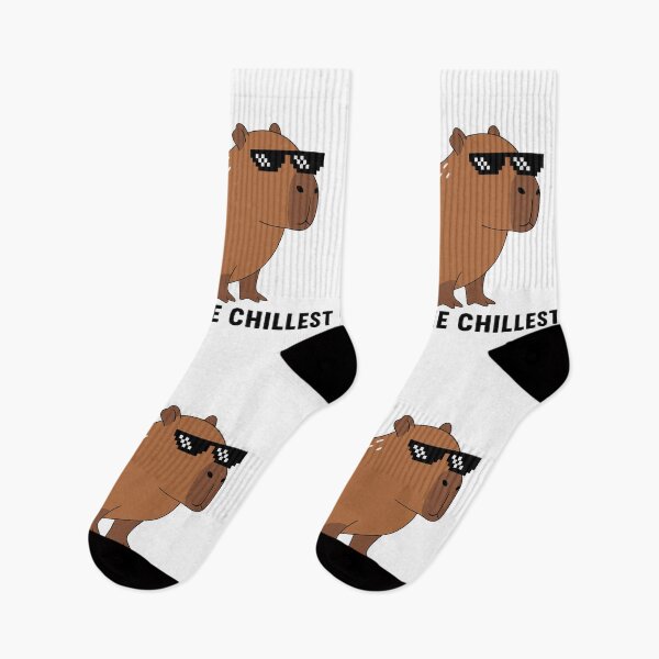 Item preview, Capybara Pixel Sunglasses - Chillest Animal designed and sold by Amir Faysal.