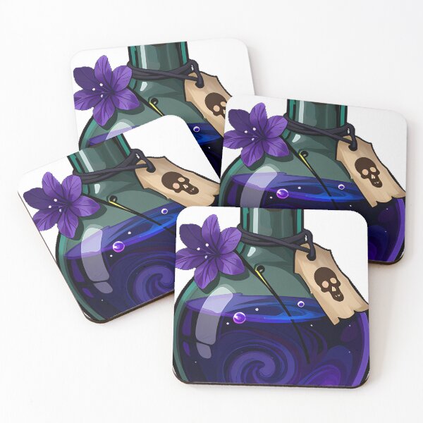 Item preview, Wolfsbane Potion Bottle designed and sold by IllumeInk.