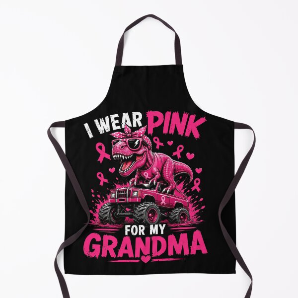 Item preview, I Wear Pink for My Grandma Breast Cancer Awareness Dinosaur | Pink Ribbon Dinosaur | Support Cancer Fighter Gift designed and sold by 76Valeria.