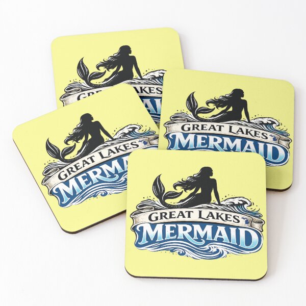 Item preview, Great Lakes Mermaid | Michigan Freshwater Coast designed and sold by FreshWaterWares.