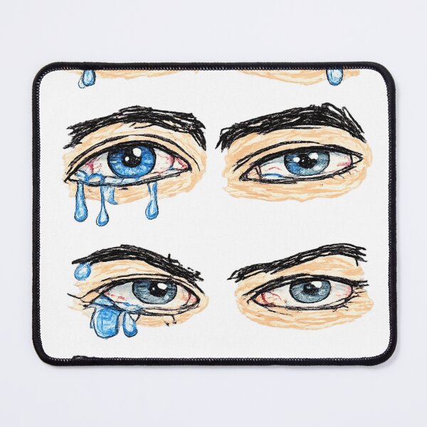 Item preview, Four Emotions, One Soul | Expressive Eye Illustration | Modern Streetwear Design designed and sold by designbyuzi.