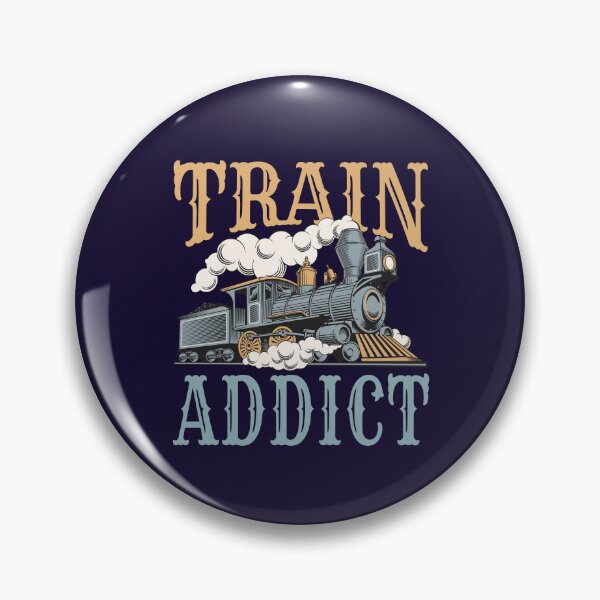 Item preview, Train Addict Railroad Hobbyist Enthusiast designed and sold by jaygo.