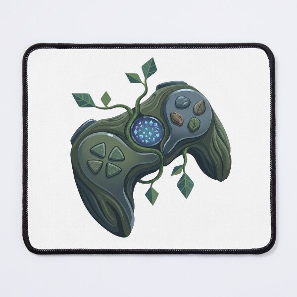 Item preview, Overgrown Nature Game Controller Organic Wood Art designed and sold by Dzblack.