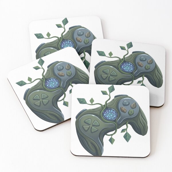 Item preview, Overgrown Nature Game Controller Organic Wood Art designed and sold by Dzblack.