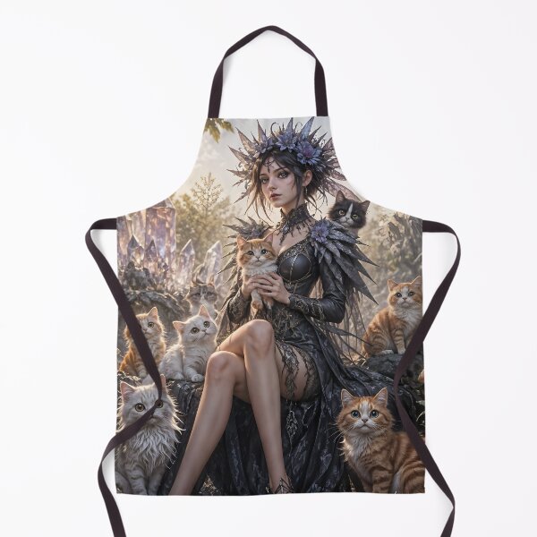 Item preview, Lady Etheria surrounded with Cats designed and sold by FrancoAsh.