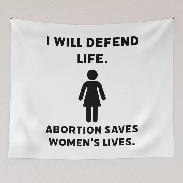 Item preview, I will defend life.  designed and sold by Rachel the Artist .
