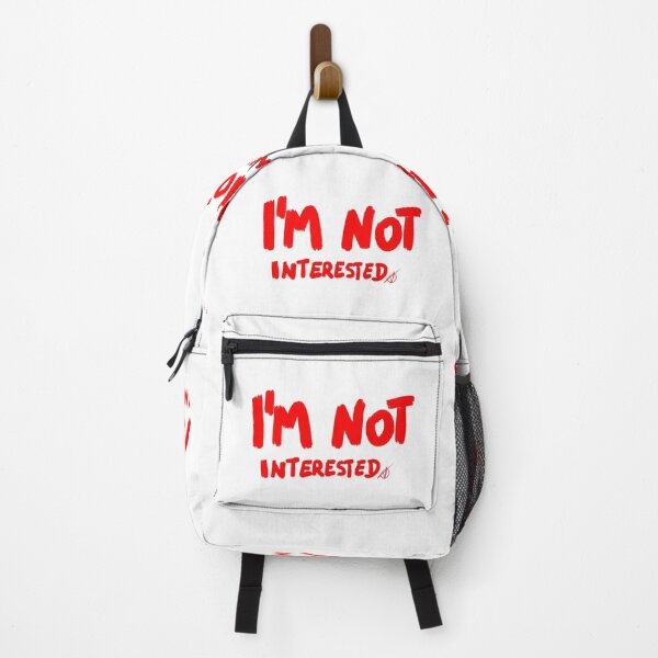 Item preview, I'M NOT interested designed and sold by Kasia1987t.