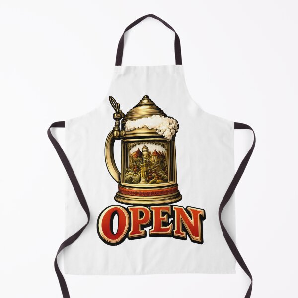 Item preview, GERMAN BEER MUG WITH OPEN WRITING designed and sold by infinitearte.