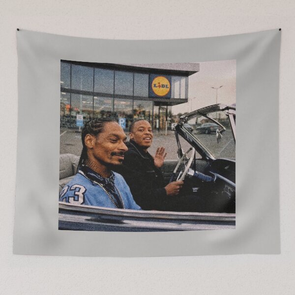 Item preview, Snoop and Dre at Lidl Parking Lot designed and sold by Late Theory.